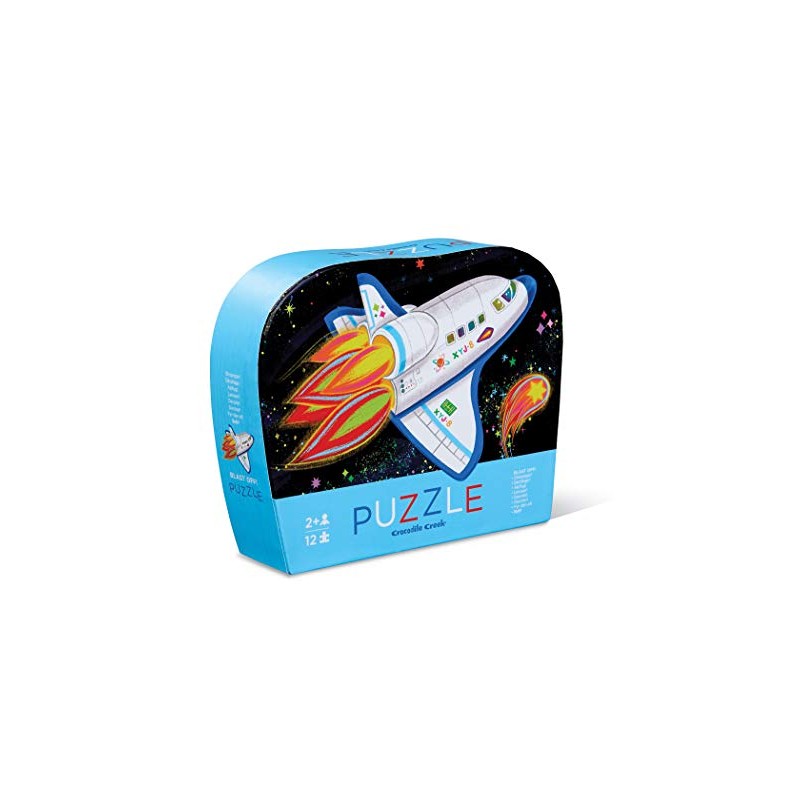 Crocodile Creek - Blast Off - Mini Jigsaw Puzzle, 12