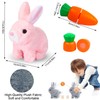 Bouncing Rabbit, Bouncing Rabbit Toy, Talking Rabbit, Rabbit Cuddly Toy,