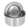 Dog Water Bowl Dispenser 304 Stainless Steel Spill Proof 3L