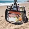 Enkrio Clear Bag for Stadium Events 12x6x12 Clear Tote Crossbody