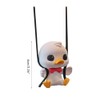 Swing Duck Car Hanging Ornament Cute Swing Duck Car Rear