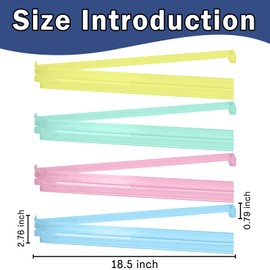 CAYOULR Mahjong Racks with Pushers, Convenient Rotating One-Piece Mahjong Rack and Multiplayer, Colourful 4-Piece Set