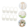 LIFKOME Storage Basket 8pcs Rattan Basket Bushel Basket Easter Basket
