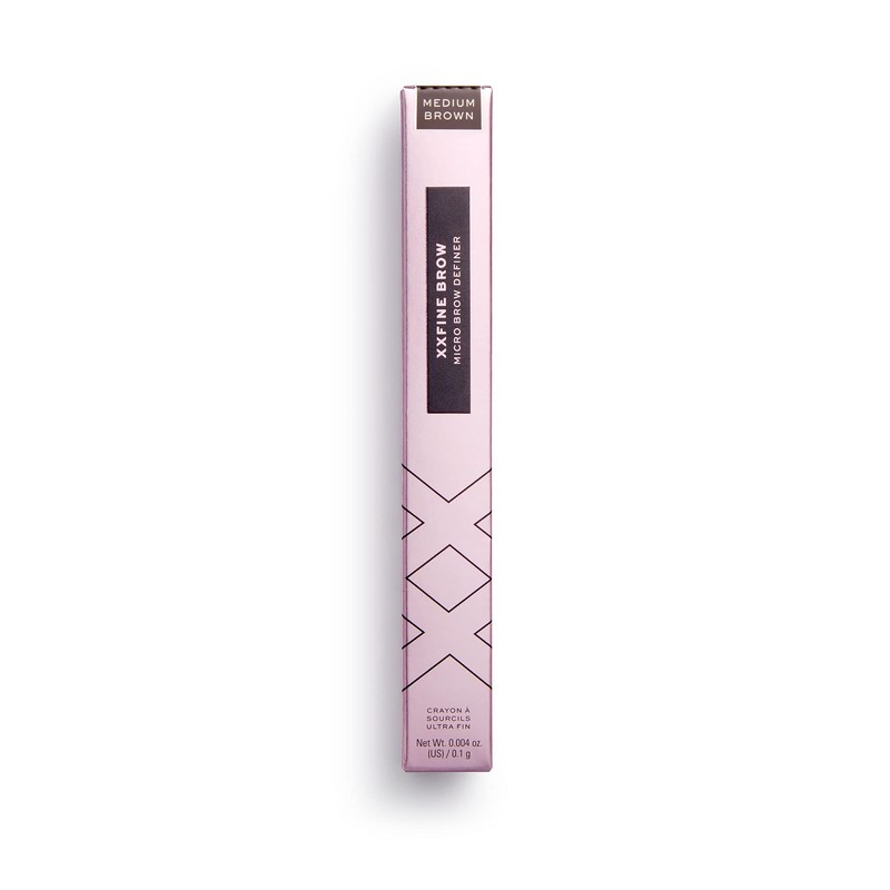 Revolution Beauty London XX, Xxfine Micro Brow, Brow Pencil, Medium