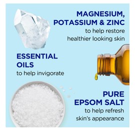 Dr Teal's New 2025 Restorative Minerals | Pure Epsom Salt Soak, 3 lbs. and Foaming Bath, 34 Fl Oz (Restorative Minerals Salt + Foaming Bath)