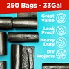 ToughBag 30-33 Gallon Trash Bags Heavy Duty, 32 x 38"