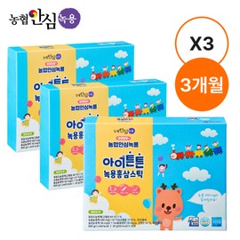 Nonghyup Safe Deer Antler Itunton Antler Deer Antler Red Ginseng Stick 30g 30 packs 3 boxes, 3 months supply / 농협안심녹용 아이튼튼 녹용홍삼스틱 30g 30포 3박스, 3개월분