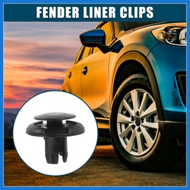 VekAuto Fender Liner Clips Replacement Fit for Honda Accord - Pack of 50 Black Auto Accessories
