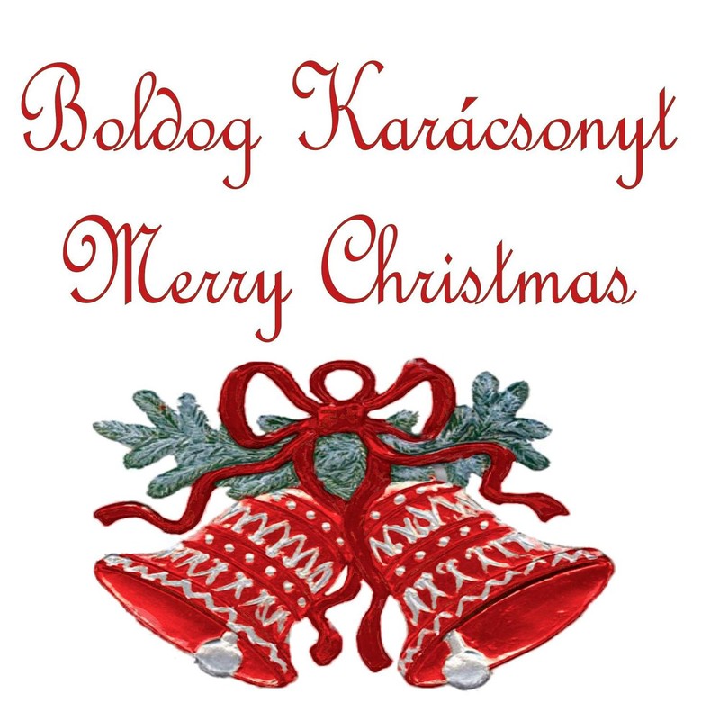 CafePress Hungarian Christmas Folded Greeting Card Glossy