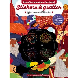 Stickers à gratter - Le monde d'Aladin