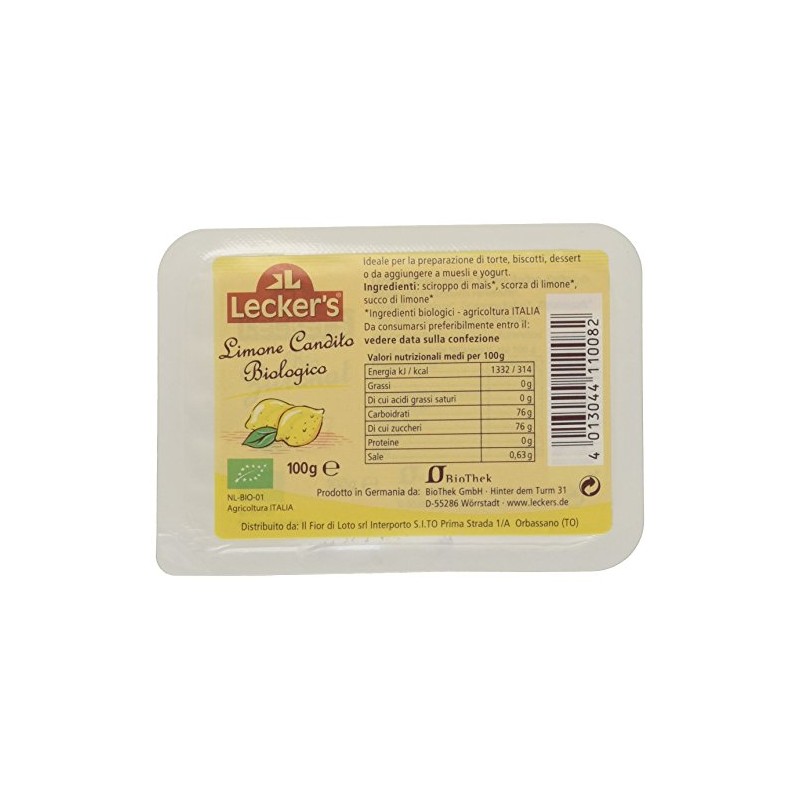 Lecker's Citrate, 100 g, Organic