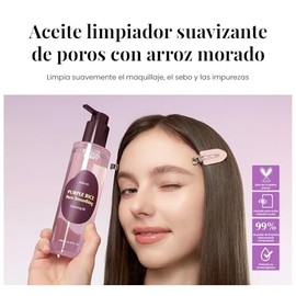 EQQUALBERRY Aceite Limpiador Facial Cleansing Oil - Desmaquillante Coreano que Disuelve Maquillaje y Protector Solar, Limpieza Profunda, 200 ml       