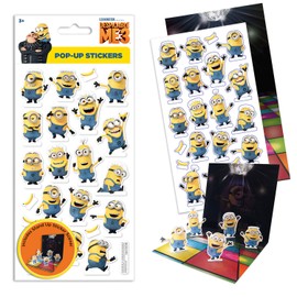 Despicable Me 3 Pop-Up Stickers