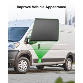 Right Rear Side Lower Body Door Molding Trim Fit for Ram ProMaster 1500 2500 3500 2019-2024 Replace 1ZT28JXWAC 1ZT28JXWAB 1ZT28LAHAA, Door Trim Molding Protective Strip for Passenger Side