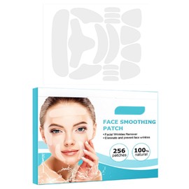 JDXun 256 Stück Anti Falten Pflaster, Pflaster für Gesichtsfalten, Gesichtsfalten Entferner Streifen zum Glätten von Augen Mund oder für Gesicht