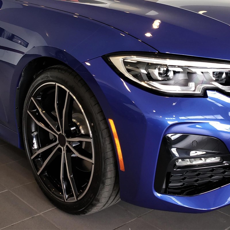 KYYET Front Bumper Side Marker Reflector Fits for 2019 2020