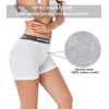 wirarpa Women's Cotton Boxer Briefs Underwear Boy Shorts 3" Inseam