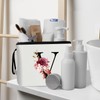 Vavabox 2 Pcs Initial Makeup Bag Set,Birthday Gifts for Women,Ideal