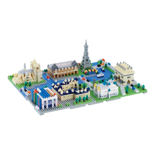 nanoblock -Paris World Famous Cities, Advanced Hobby Series Building Kit (NB-047)
