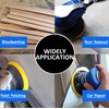 Air Random Obrital Sander 5" Dual Action Palm Sander, Hook