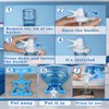 Foldable Water Bottle Holder with Dispenser Valves for 5 Gallon