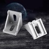 5pcs 4040 Aluminum Alloy Corner Bracket, L Shape Right Angle