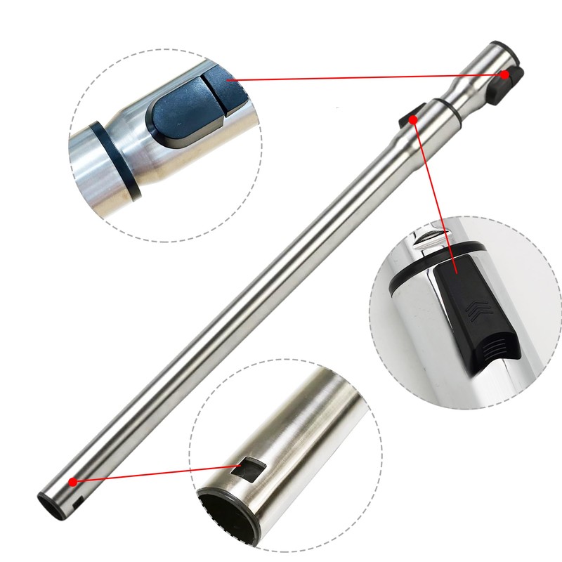 EZ SPARES Non Electric Telescope Metal Tube Stainless Replacement for