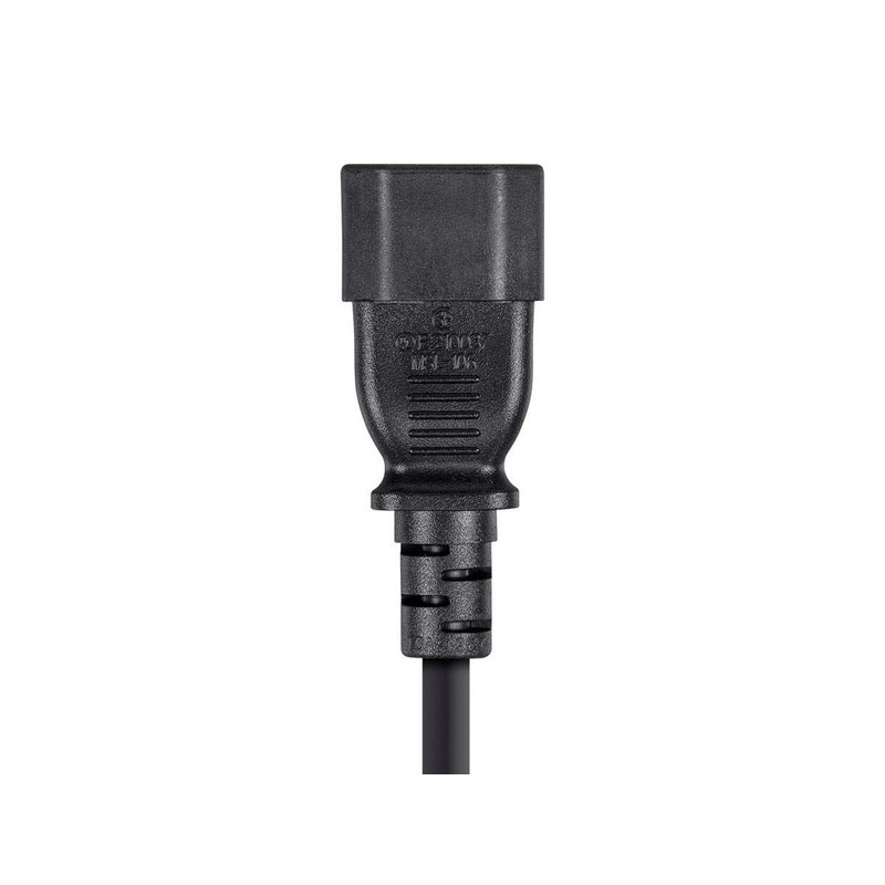Monoprice Desktop Computer Power Cord - IEC 60320 C14 to