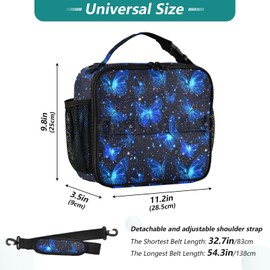 xiaotcq Insulated Lunch Bag for Women Teens Girls Boys Large Capacity Lunch Bag with Adjustable Shoulder Strap Reusable Lunch Box for College Office Picnic Travel