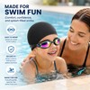 Anti-Fog Swimming Goggles for Kids & Adults – HD Wide
