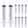 HiMo 10mL Syringe for Liquid, Food, Oral, Scientific Labs, Measurement,