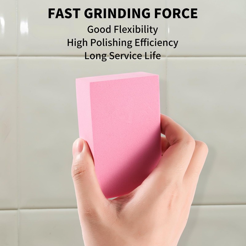 XKDOUS 6PCS Diamond Hand Polishing Pads,60/100/200/400/600/1000 Diamond Sanding Pads Tile