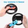 Beastron Racing Games Steering Wheel compatible with Switch, Joy-Con Steering