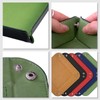 shibby Foldable Dice Tray Faux Leather Green 22 x 22