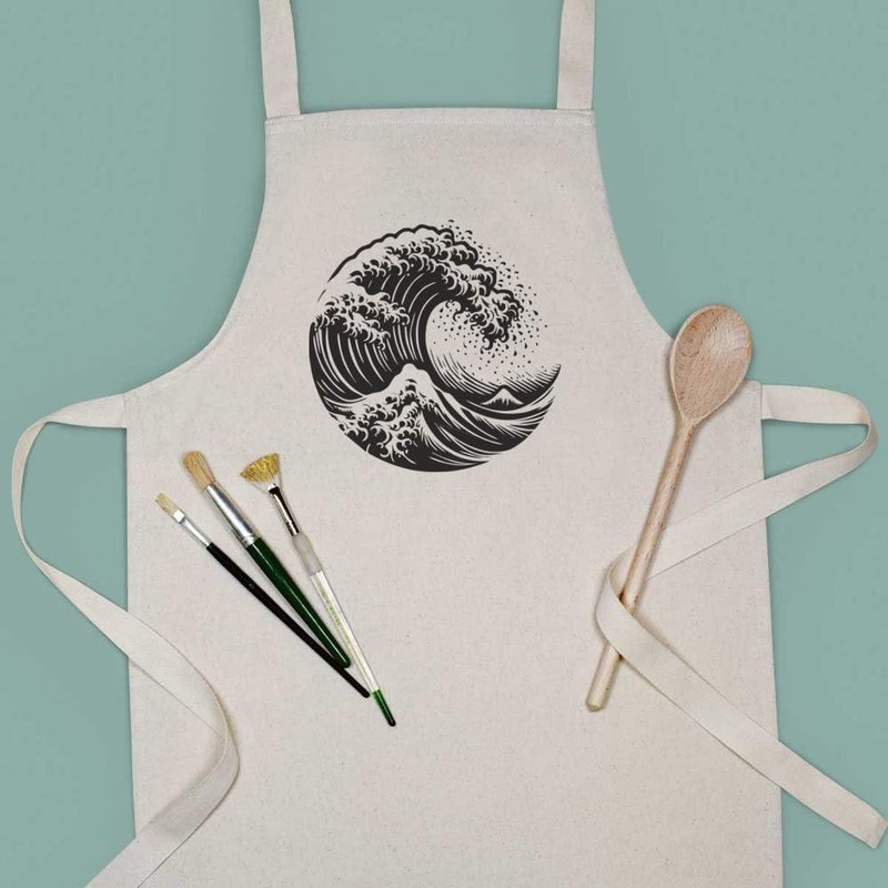Azeeda 'Tsunami Ocean Wave' Kid’s Cooking Apron (AP00071061)
