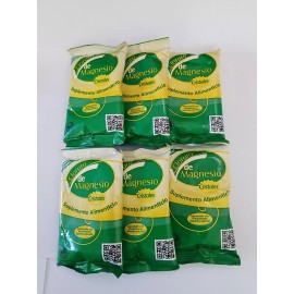 Vida Magnesio Magnesium Chloride 50g (6 PK) Cloruro de Magnesio 50g each  ( Vida Magnesio )