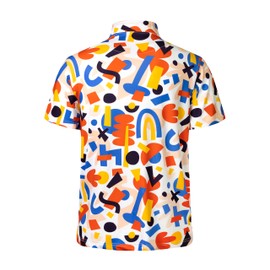 NANANA NANANA - Rizz Mens Golf Polo: Sunday Swagger Party Shirts for Men, Funny and Crazy Golf Shirts, Vacation Shirt with Sun Protection, Moisture Wicking Mens Performance Polos