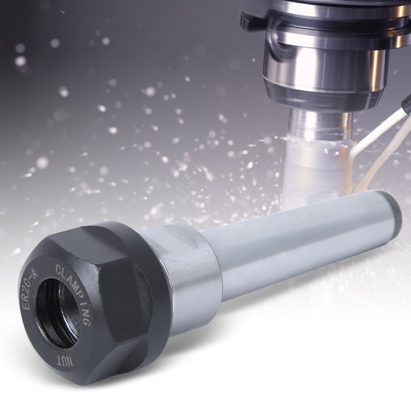 MT2-ER20-M10 Collet Chuck Holder 40# Steel CNC Milling Lathe Tool