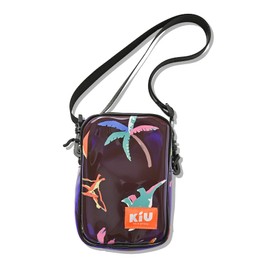 Kiu K336-211 Clear Clear Bag, PVC Mini Bag, Shoulder Bag, Pool Bag, Sea Outdoor, Festival, PVC Square Mini Bag, Men's, Women's, Unisex