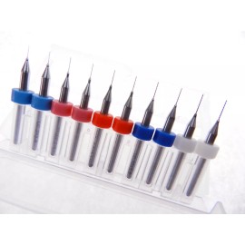 Daewon Industries .2 .25 .3, .35 .4mm CNC PCB FR-4 Drill Bits Modeling Trains Cars Boats 3.175mm