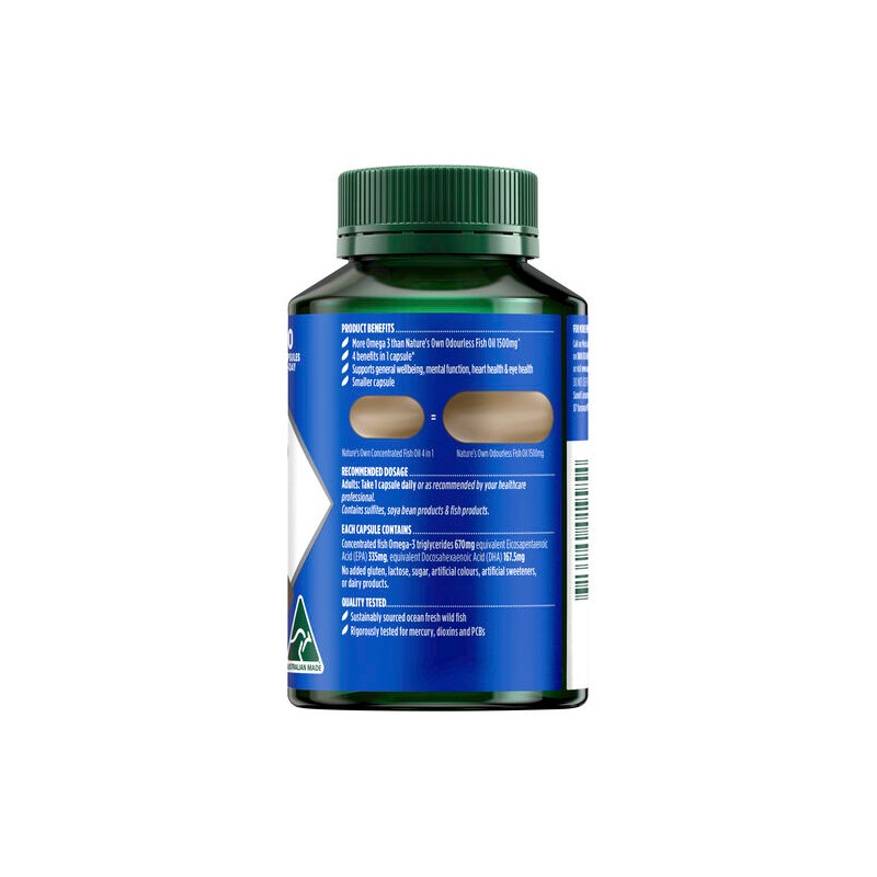 Nature's Own 4 in 1 Concentrated Fish Oil