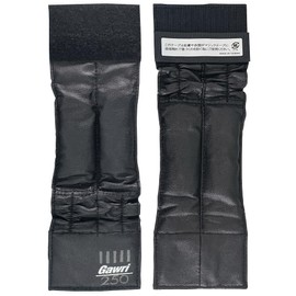 HATAS ガウリ リストウェイト 0.25kg ブラック 2個組 25W2502