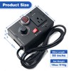 HARMNEE AC Motor Speed Controller 110-120V / 10A Rated /