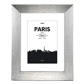 Hama Paris - picture frames (Single picture frame, Silver, Glass, Plastic, 7 x 10 cm)