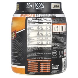 Proteína de suero súper avanzada, vainilla, 1,74 lb (792 g)