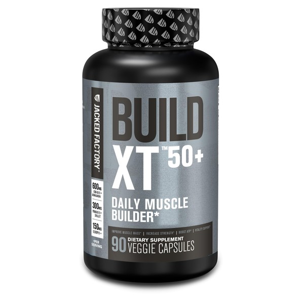 Jacked Factory Build-XT 50+ Daily Muscle Builder - Muscle Recovery