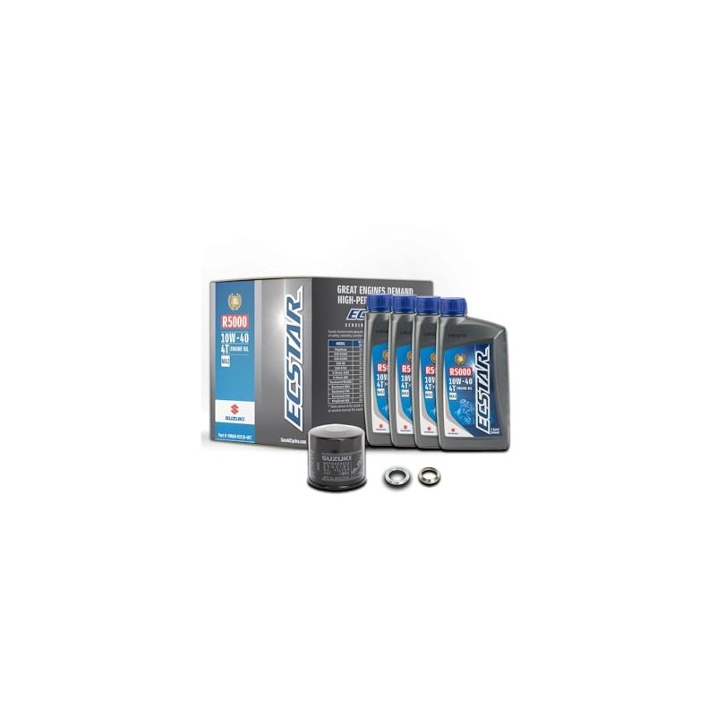 Suzuki R5000 Hayabusa Gsxr Boulevard Oil Change Kit Oem 990A0-01E10-4Kt