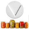 Jar Opener,Undermount Lid Gripper Tool Easily Grip and Unscrew Multi-Sized
