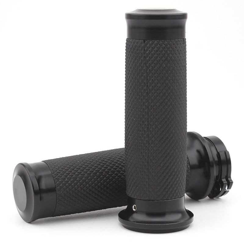 Motorcycle 1 Inch Handlebar Grips Universal Hand Grips Non-Slip Rubber