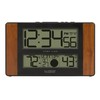 La Crosse Technology Wall/Table Clock, 6.61-inch x 11.1-inch x 1.14-inch